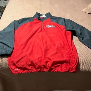 Ole Miss quarter zip pull over wind breaker
